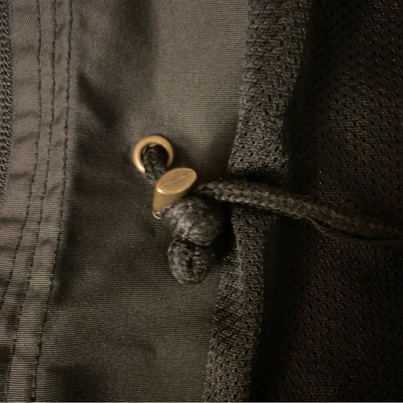 O'Neill Black Raincoat Lightweight Zip-Up M GUC - Picture 7 of 7